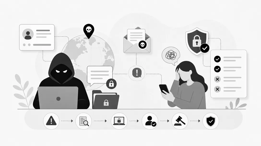 Internet-Erpressung durch Täter im Ausland: Welche Schritte sind wirklich sinnvoll?