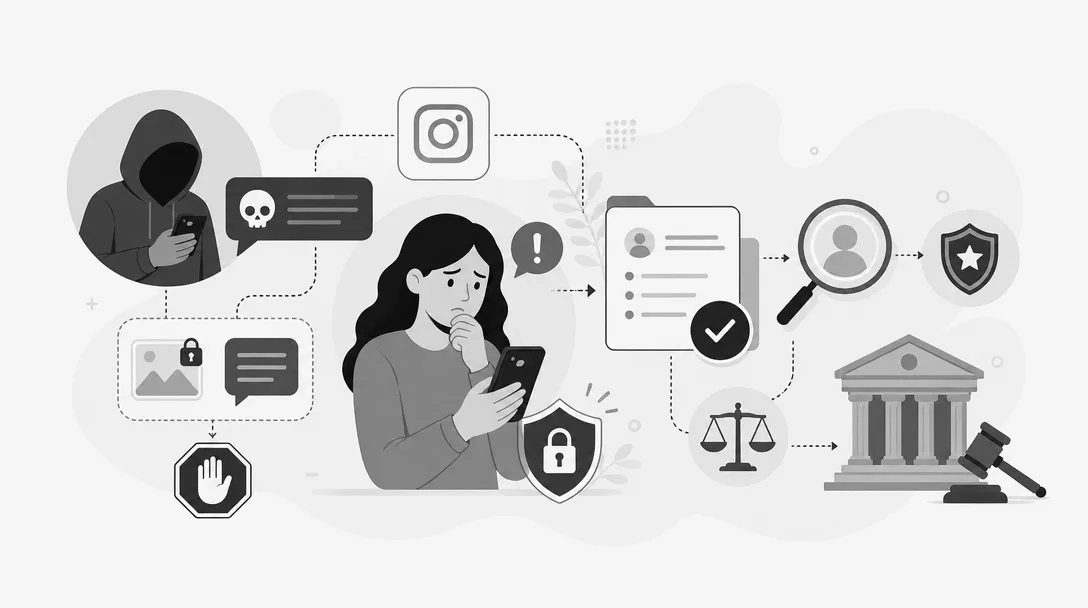 Kann man Erpressung auf Instagram strafrechtlich verfolgen?