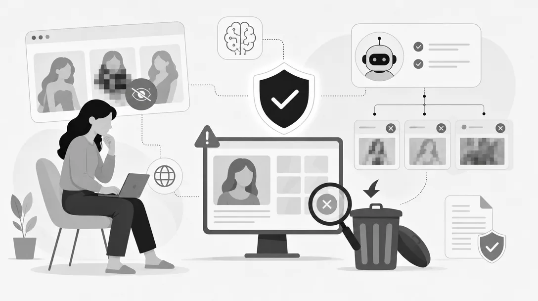 Kann man KI-generierte intime Bilder im Internet wirklich löschen lassen?