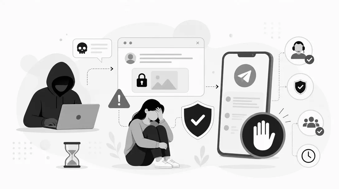 Telegram Erpressung stoppen – warum ist schnelles Handeln so entscheidend?