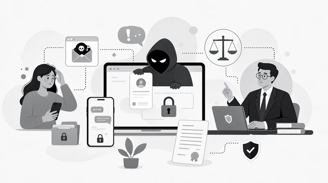 Wann hilft ein Anwalt bei Online-Erpressung wirklich weiter?