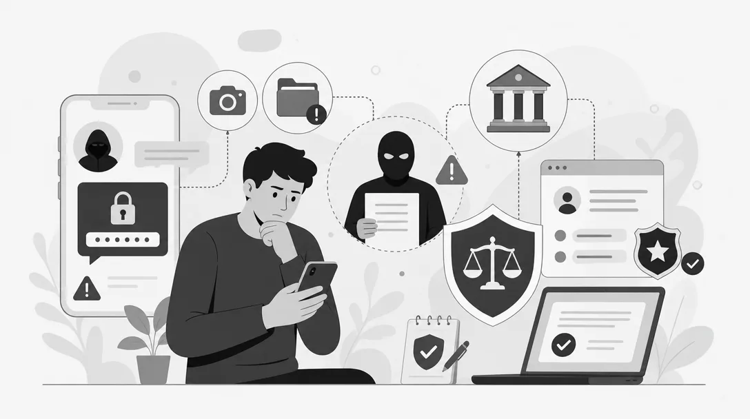 Wann sollte man bei Instagram-Erpressung Anzeige erstatten?