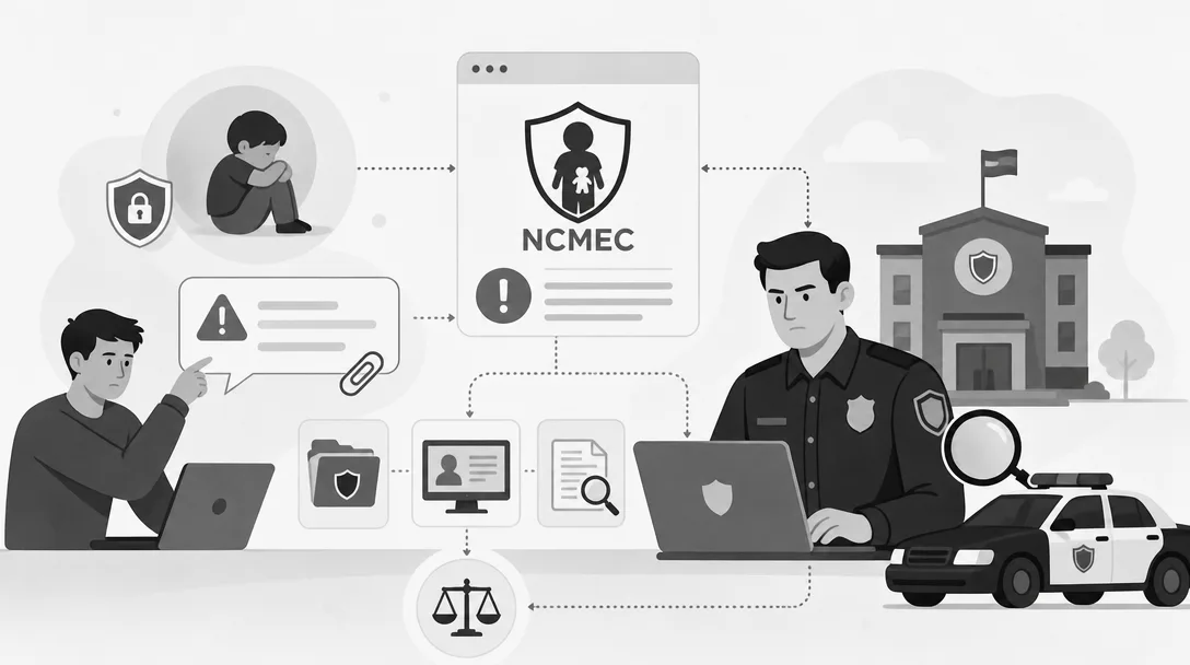 Warum ermittelt die Polizei nach NCMEC Meldungen zu sexuellem Kindesmissbrauch?