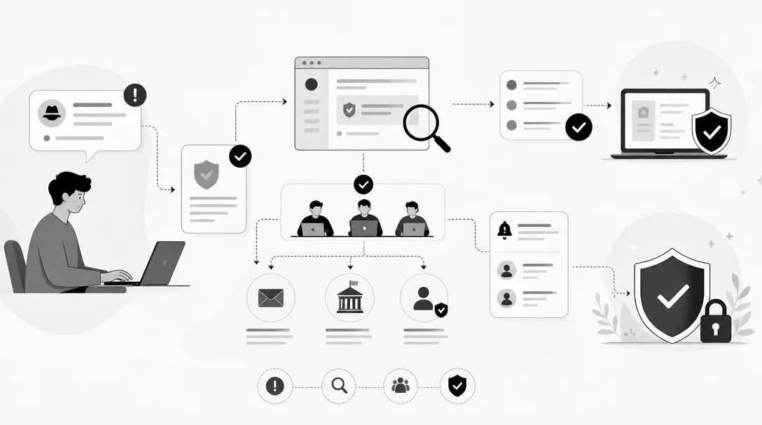 Was passiert nach einem CyberTipline-Report und warum ist der weitere Umgang damit so wichtig?