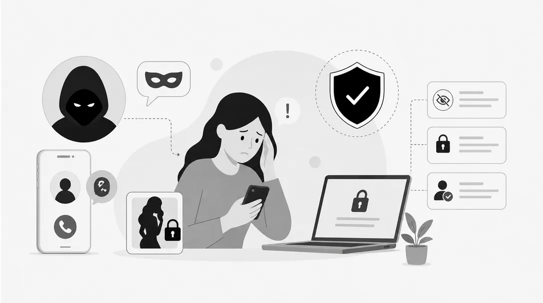 Was tun bei Sextortion über anonyme Nummern?