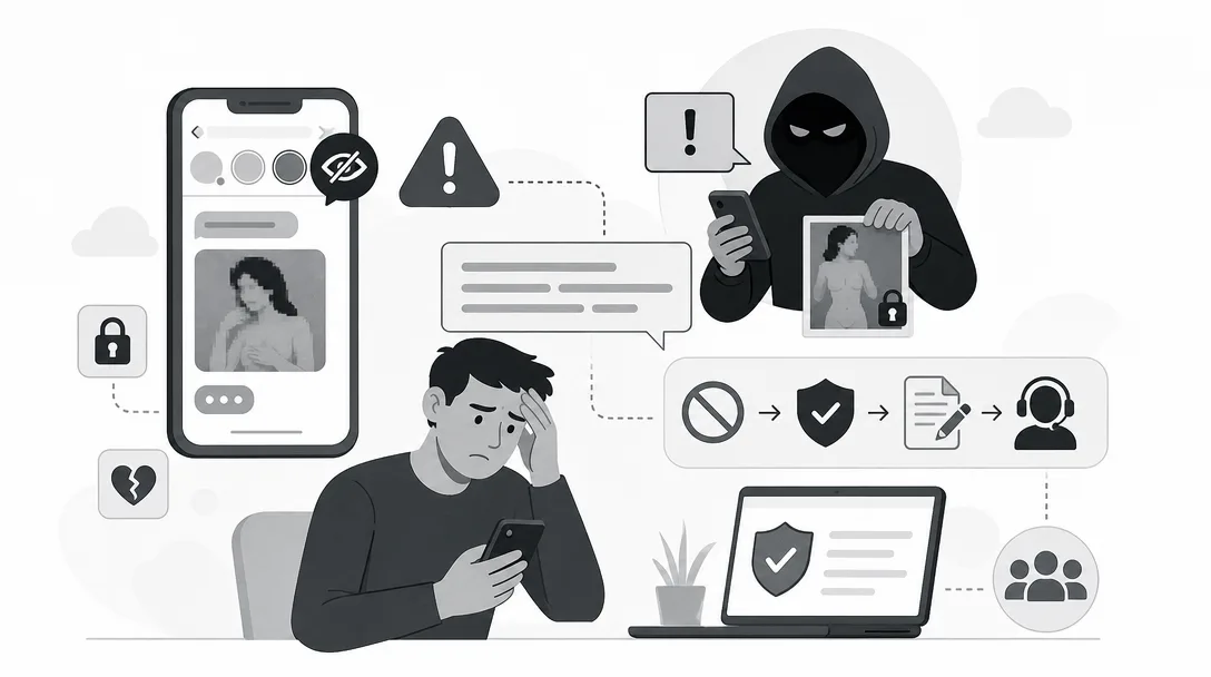 Was tun, wenn man über Instagram mit intimen Bildern erpresst wird?