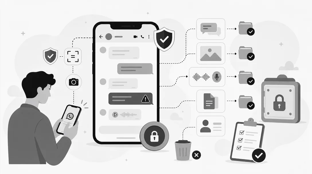 Welche Beweise sollte man bei WhatsApp Erpressung richtig sichern?