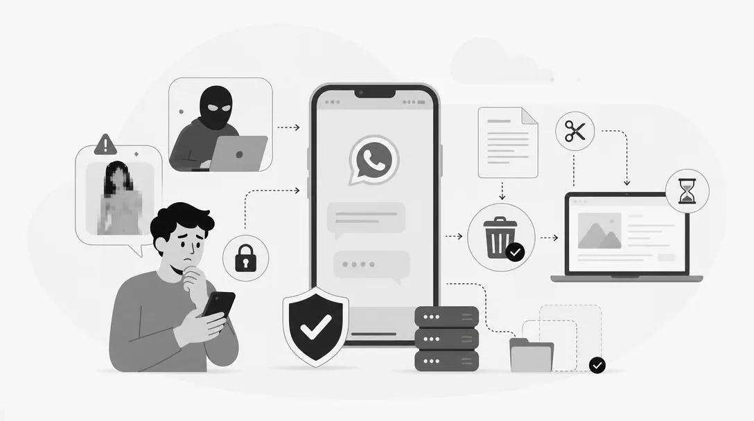 Kann man intime Inhalte nach einer WhatsApp-Erpressung wirklich löschen lassen?