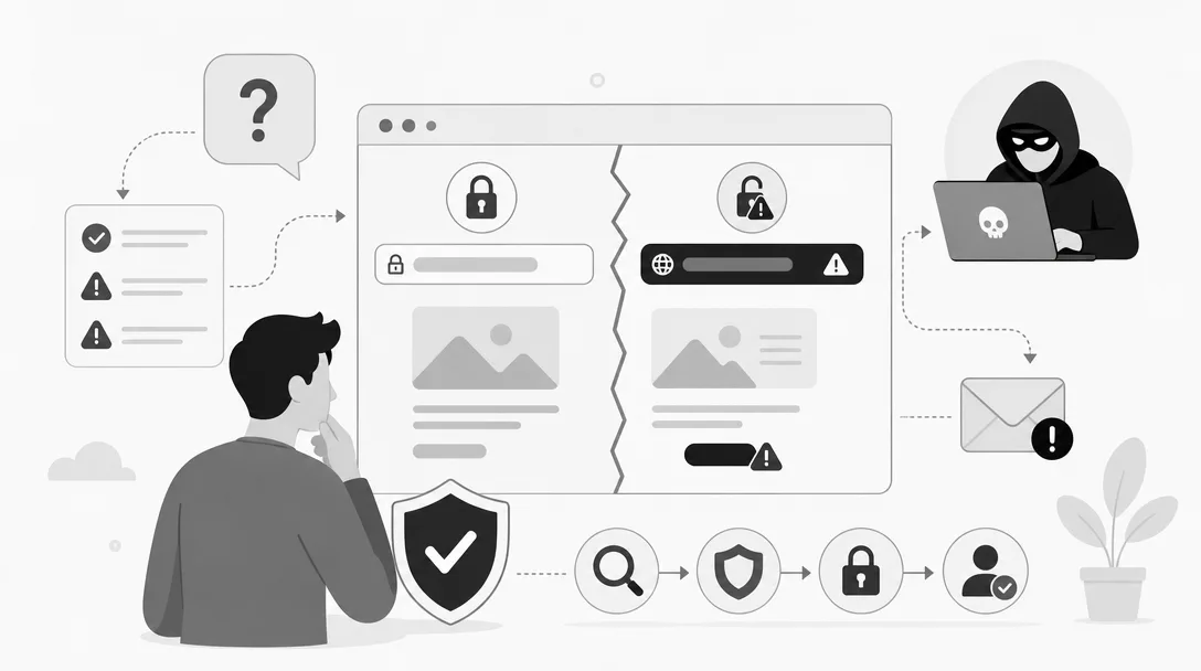 Was tun, wenn Betrüger eine ähnliche Domain für Phishing nutzen?