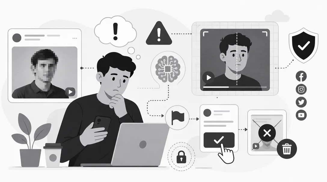 Was tun, wenn ein KI-Deepfake in sozialen Netzwerken verbreitet wird?