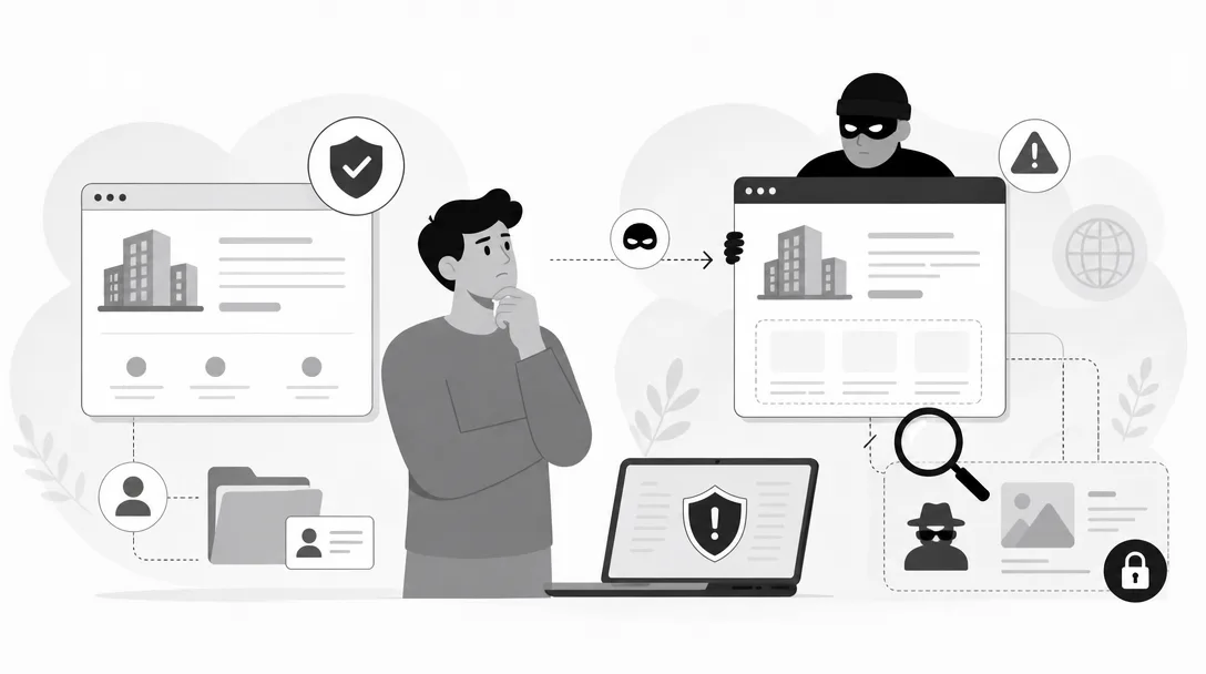 Was tun, wenn eine Fake-Website Ihre Unternehmensdaten verwendet?